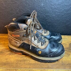 Wolverine Overpass CarbonMAX Contour Waterproof Leather Work Boots Mens 11 EW